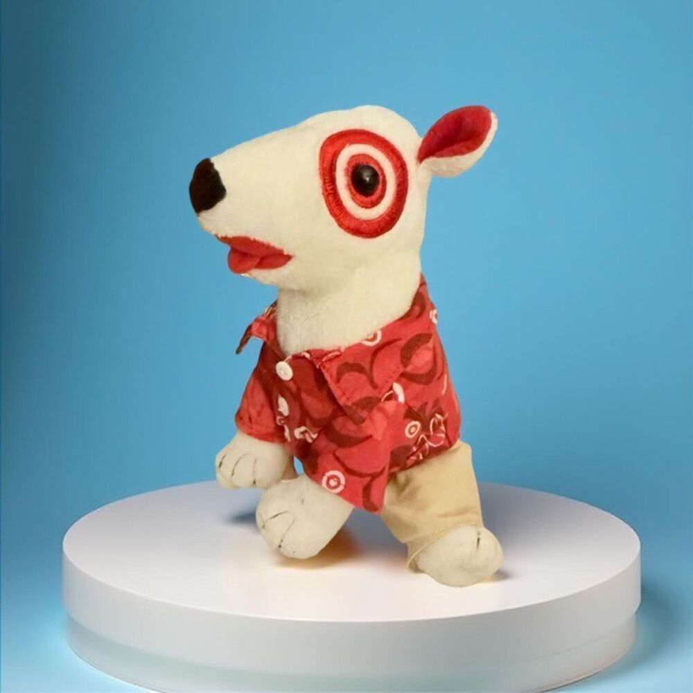 2009 1st Edition 9577/25,000 Mr Hawaii Target Dog Bullseye Plush Toy